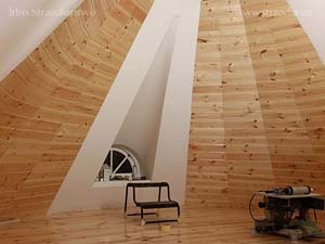 Irbis Strzecharstwo: docieplenie połaci dachu pod strzechą w Rezerwacie Bobra