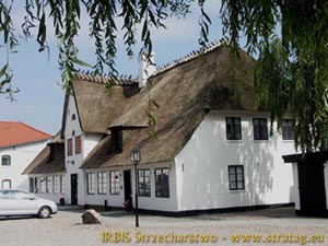 Irbis Strzecharstwo: renowacja dachu, krytej strzechą, rodowej siedziby w Danii - Benniksgaard